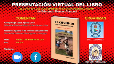 Photo of Presentación del Libro El COVID-19 y las Olas Epidémicas en una Comunidad Andina